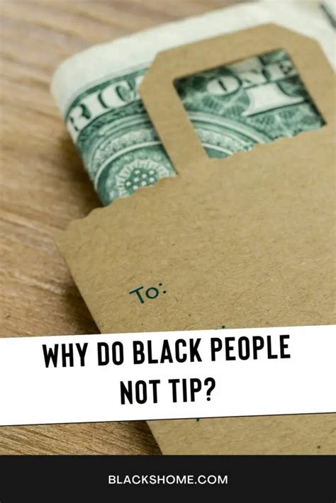 do black people tip less